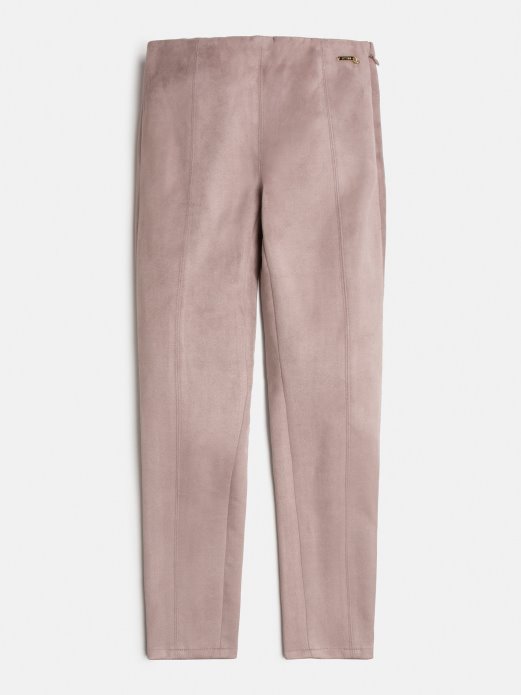 Guess Shopping Tajice Od Umjetne Antilope Bež