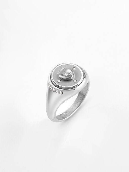 Guess Shopping Talismania-prsten Srebrni