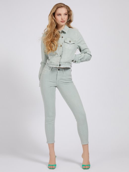 Guess Shopping Traper Jakna Regularnog Kroja Zelena Multi