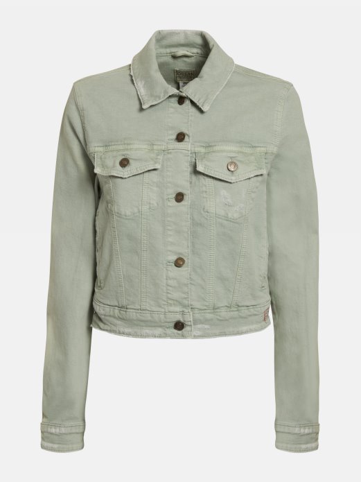 Guess Shopping Traper Jakna Regularnog Kroja Zelena Multi