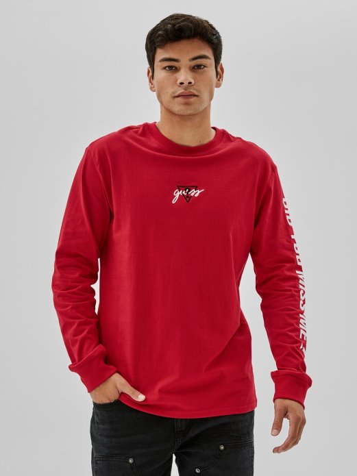 Guess Shopping Trenirka Sa Stražnjim Printom Bordo