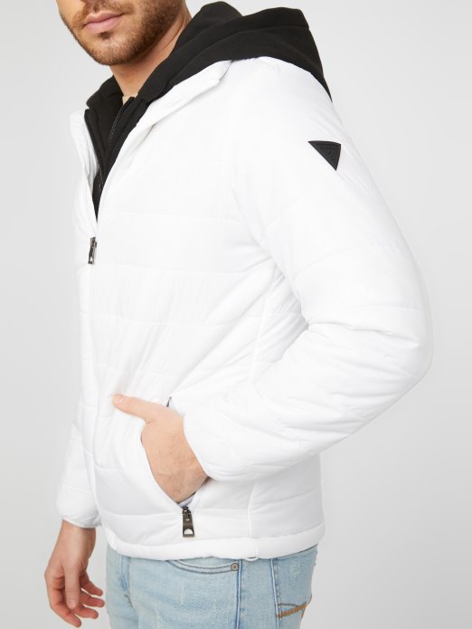 Guess Shopping True White Hampton Pufer Jakna