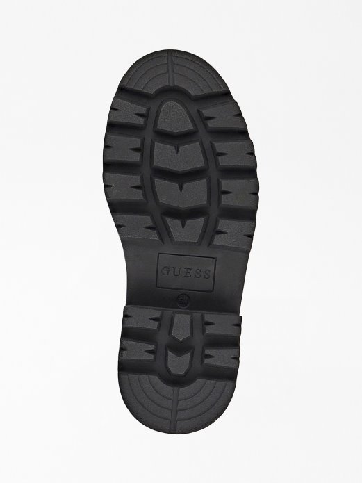 Guess Shopping Vaney Borbene čizme Od Umjetne Kože Crne