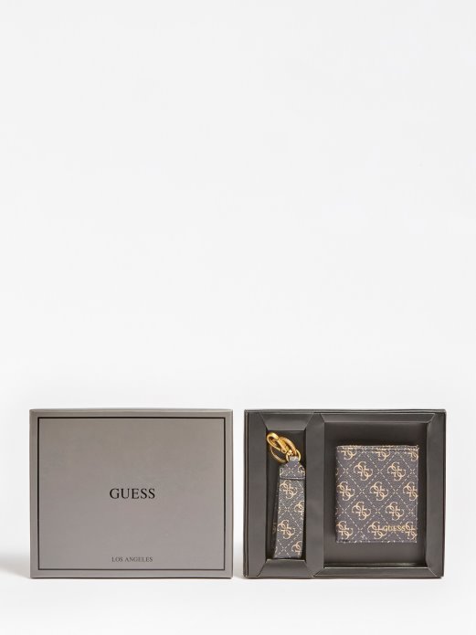 Guess Shopping Vezzola 4g Logo Box Set Smeđa