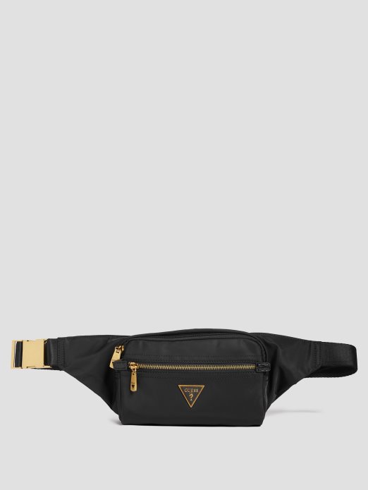 Guess Shopping Večer Smart Squared Fanny Pack Black