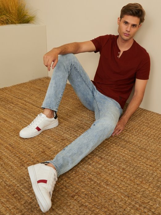 Guess Shopping Vino Eco Ricky Split Tee