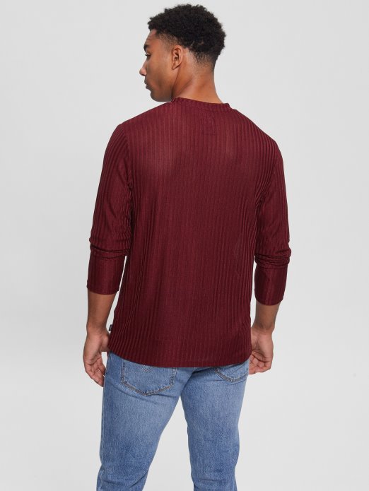 Guess Shopping Vino Warehouse Pleteni Top S V-izrezom