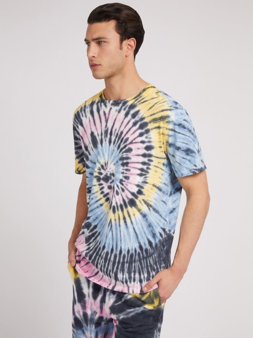 Guess Shopping Višebojni Uzorak Tie-dye Majice