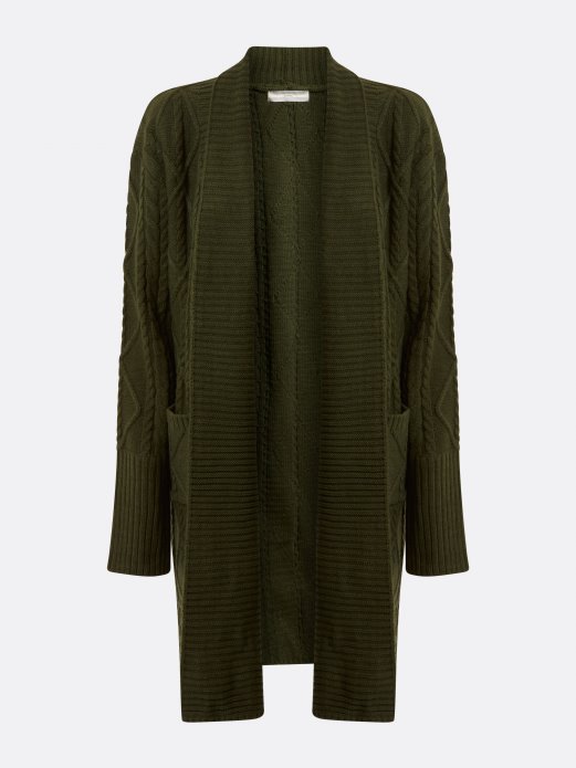 Guess Shopping Vuneni Kardigan Zeleni