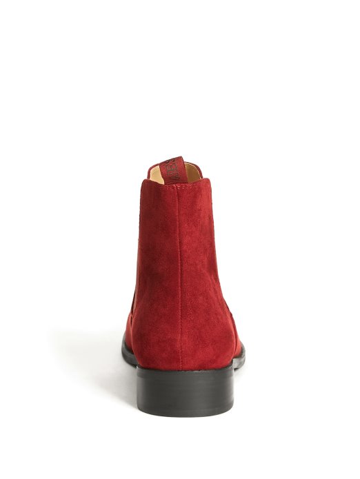 Guess Shopping Wine Jeb Chelsea Boots