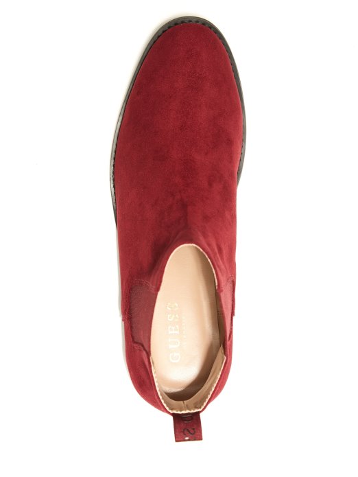 Guess Shopping Wine Jeb Chelsea Boots