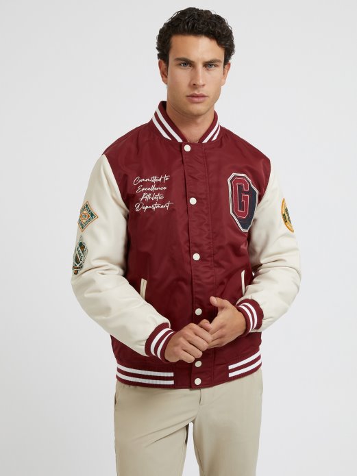 Guess Shopping Zakrpe Bomber Bordo