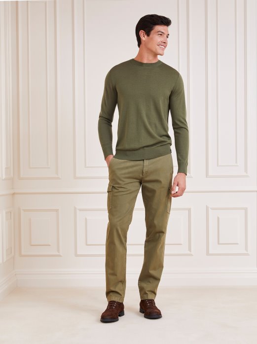 Guess Shopping Zeleni Marciano Džemper Od Kašemira