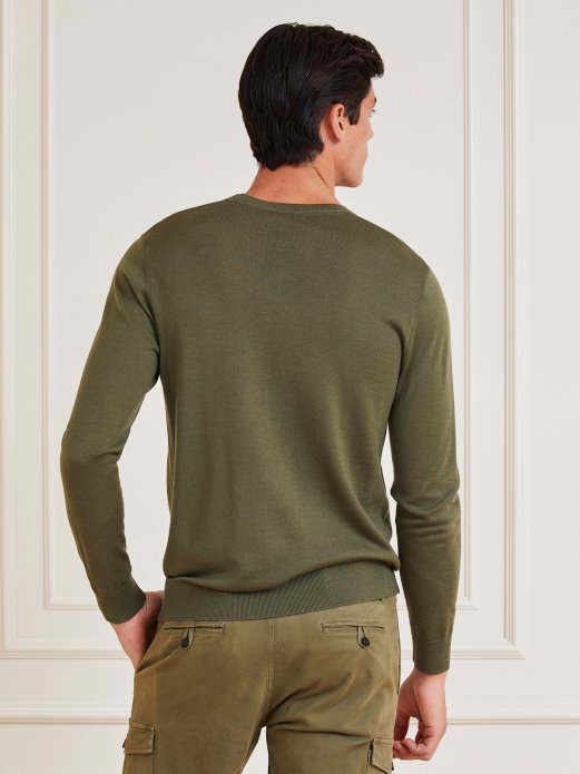 Guess Shopping Zeleni Marciano Džemper Od Kašemira