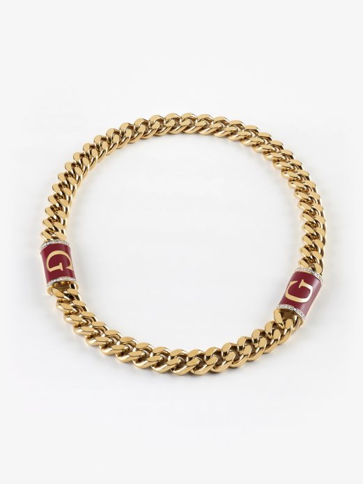 Guess Shopping Zlatni Lanac Lančić Lančić Ogrlica