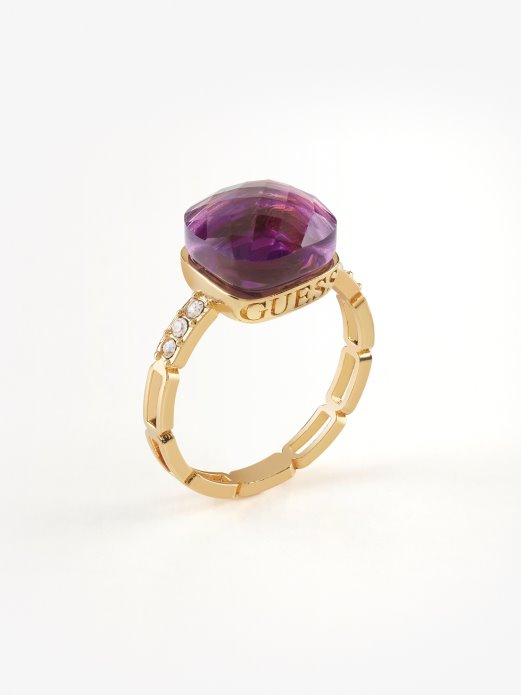 Guess Shopping Zlatni Odsjaji Prsten