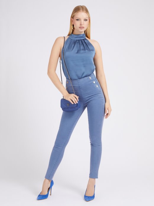 Guess Shopping čipkasti Detalj Svijetlo Plava