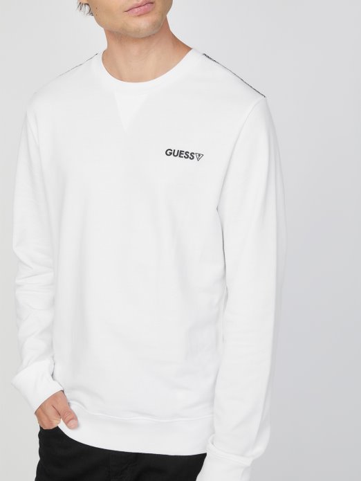 Guess Shopping čista Bijela Eko Majica Dugih Rukava