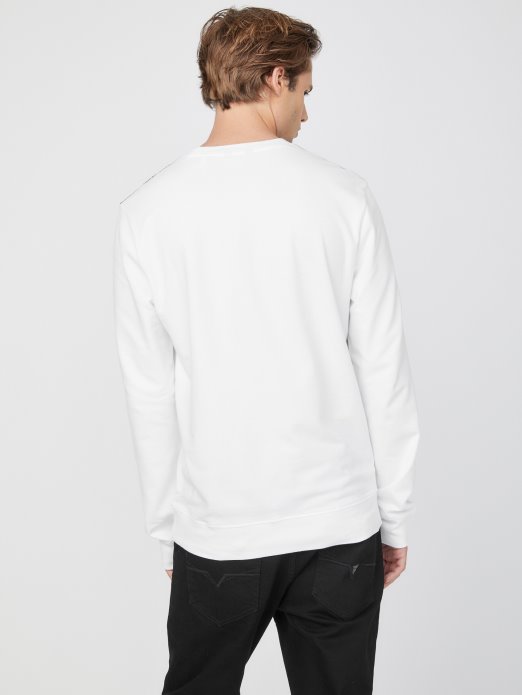 Guess Shopping čista Bijela Eko Majica Dugih Rukava