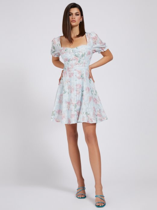 Haljina S Cvjetnim Printom Cvjetna Fantazija Guess Shopping
