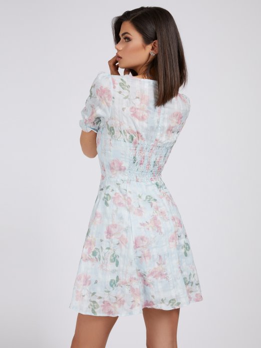 Haljina S Cvjetnim Printom Cvjetna Fantazija Guess Shopping
