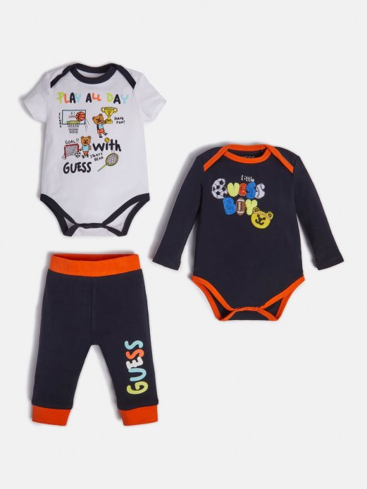 Hlače I 2 Body Set Bijeli Multi Guess Shopping