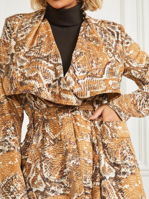 Hudson Zmijska Koža Print Cover-up Guess Shopping Tajna Koža Print