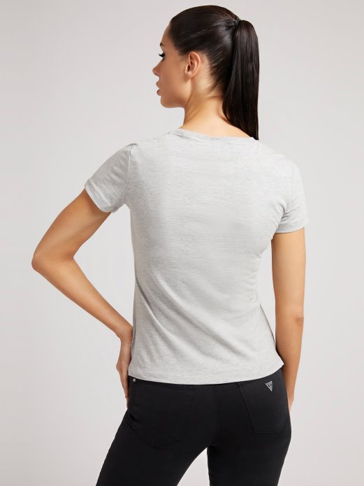 Ikona Logo Majica Siva Pogodi Kupnja