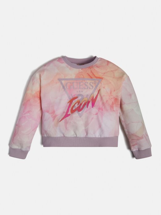 Ikona Logo Trenirka Guess Shopping Roza