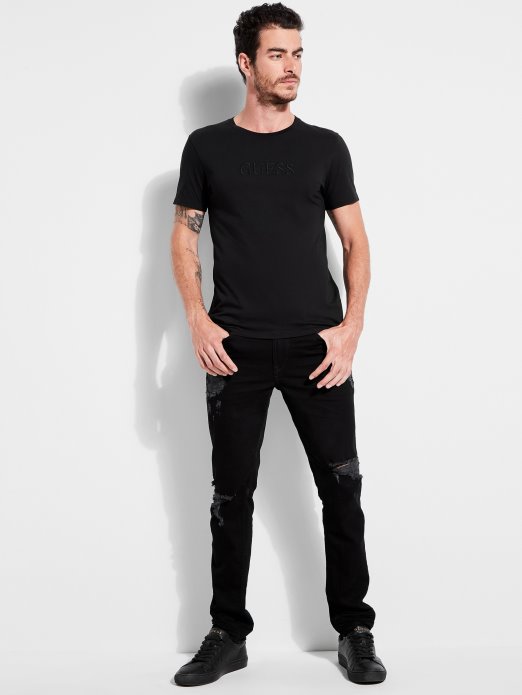 Izvezeni Logo Guess Shopping Jet Crna