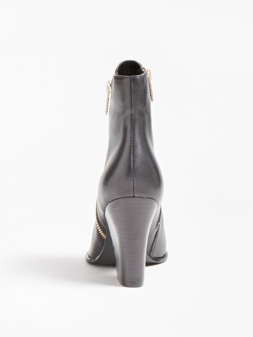 Jakira Gležnjače Od Prave Kože Crne Guess Shopping