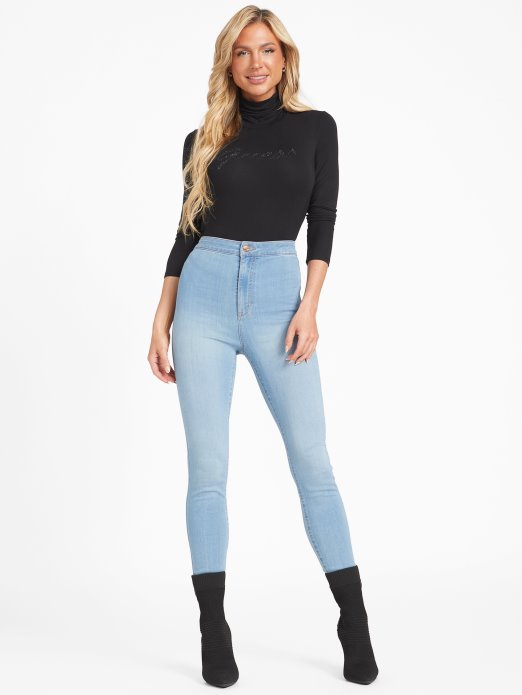 Jet Black Eco Lorna Top Guess Shopping