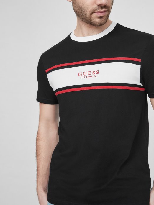 Jet Black Hauser Tee Guess Shopping