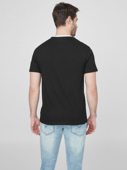 Jet Black Hauser Tee Guess Shopping