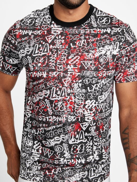 Jet Black Jael Tee Guess Shopping