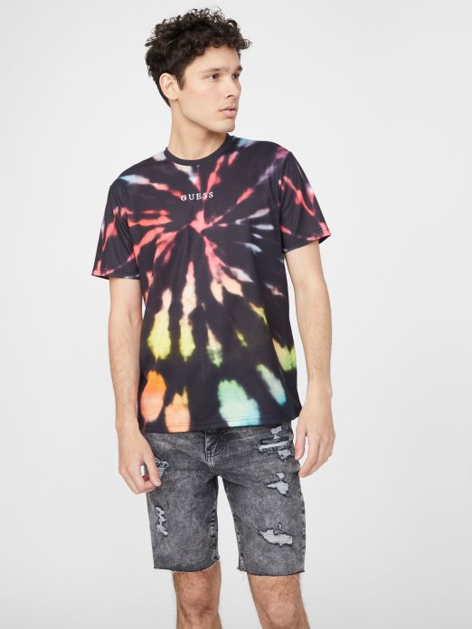 Jet Black Jameson Tie-dye Majica Guess Shopping