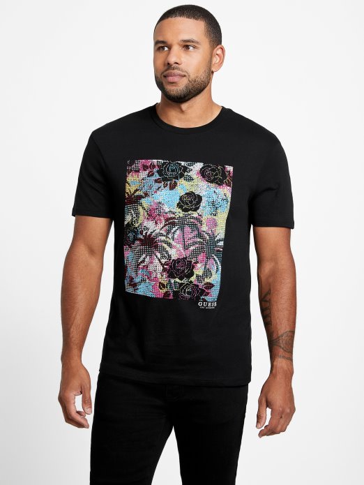 Jet Black Snikt Tee Guess Shopping