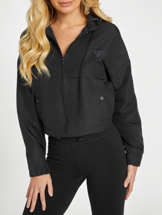 Jet Crna Eco Aleck Vjetrovka Guess Shopping