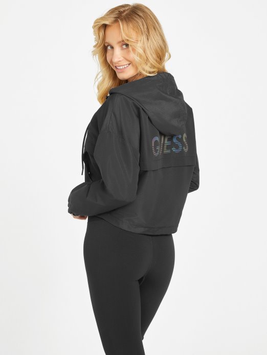 Jet Crna Eco Aleck Vjetrovka Guess Shopping