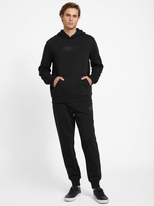 Jet Crna Guess Shopping Eko Harvey Logo Majica S Kapuljačom