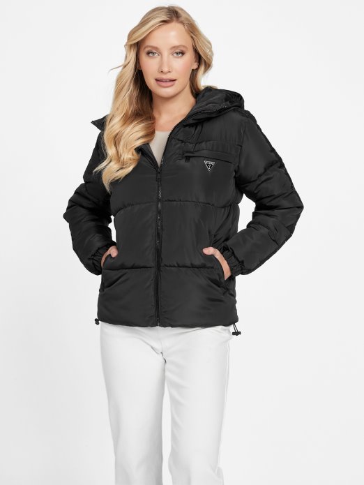 Jet Crna Guess Shopping Eko Lara Pufer Jakna