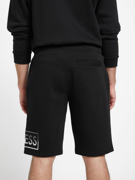 Jet Crna Guess Shopping Hartley Pletene Kratke Hlače