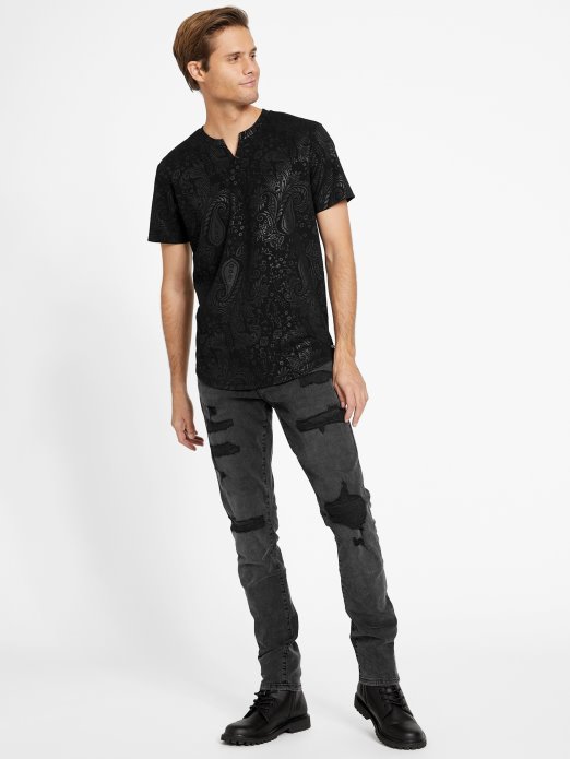 Jet Crna Guess Shopping Haulie Majica S Prorezom