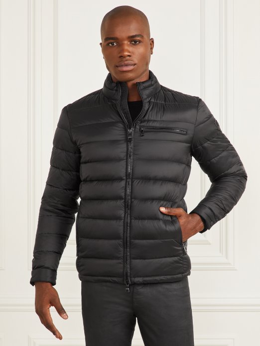 Jet Crna Guess Shopping Podstavljena Biciklistička Jakna