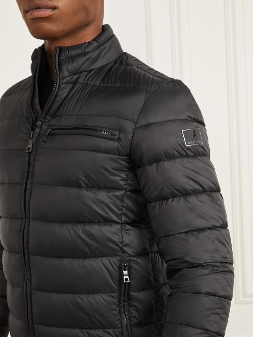 Jet Crna Guess Shopping Podstavljena Biciklistička Jakna