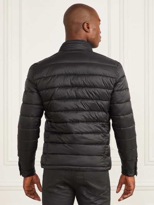 Jet Crna Guess Shopping Podstavljena Biciklistička Jakna