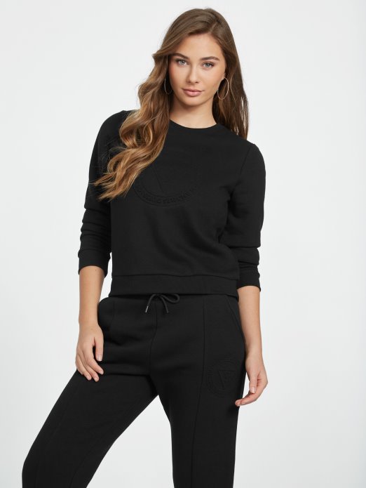 Jet Crna Majica S Logotipom Tabitha Guess Shopping