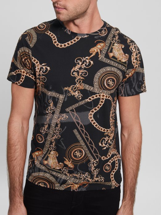 Jet Crna Multi Eco Quattro G Tee Guess Shopping