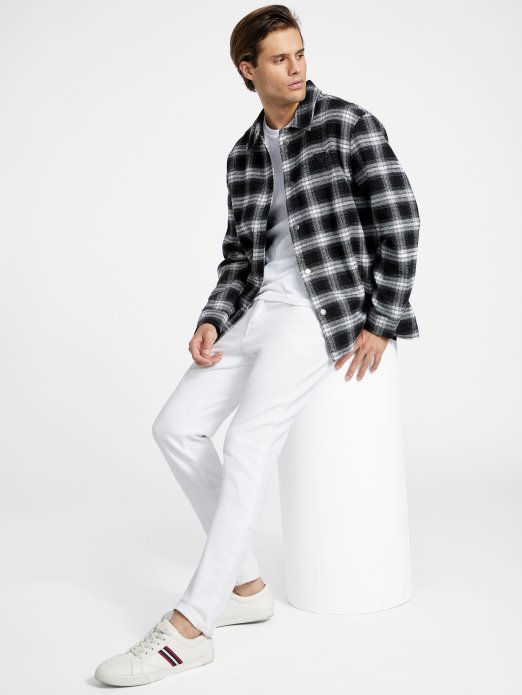 Jet Crna Multi Guess Karirana Košulja Sako Od Garlana