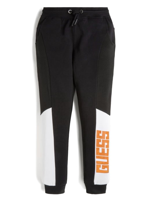 Jet Crne Hlače S Logotipom Blok Boja (7-14) Guess Shopping